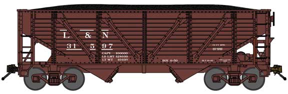 Walthers Louisville & Nashville 31721 (Boxcar Red, Reporting Marks Only) (188-63164)