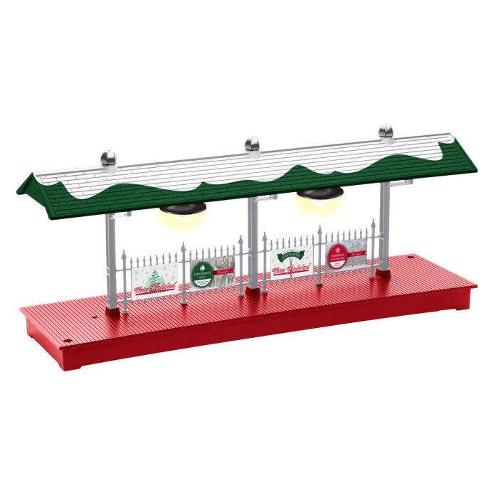 Lionel WINTER WONDERLAND PLUG-EXPAND-PLAY STATION PLATFORM O (LNL1929070)