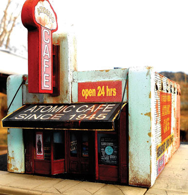 The Atomic Cafe -- Cast-Hydrocal Kit - -1/2 x 11" 19.1 x 27.9cm