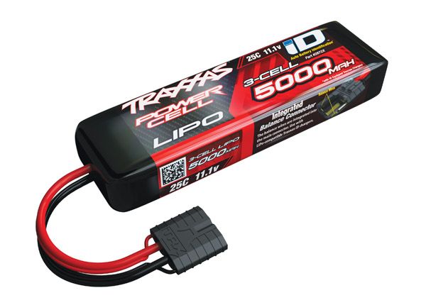 Traxxas 3S "Power Cell" 25C LiPo Battery w/iD Traxxas Connector (11.1V/5000mAh) (TRA2872X)