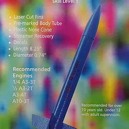 Starlight Flying Model Rocket Kit Little Ripper (4356)
