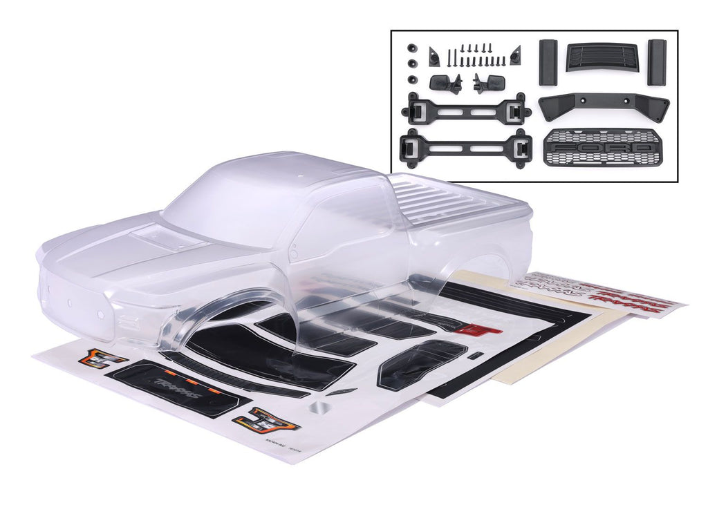 Traxxas BODY 2017 FORD RAPTOR HD CLEAR (TRA5916)