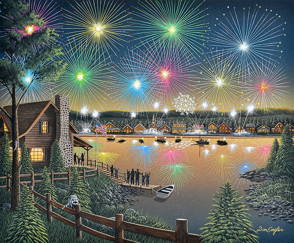 SunsOut Fireworks 1000 PC (SUN60345)