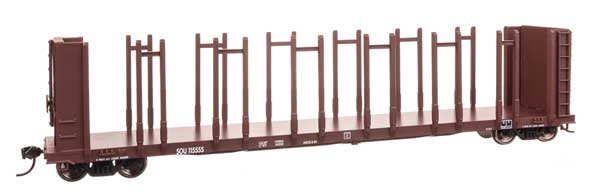 Walthers 63' Pulpwood Flatcar - Ready to Run -- Southern Railway #115555 (910-50810)