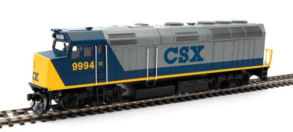 Walthers EMD F40PH - Standard DC -- CSX #9994 (910-9477)