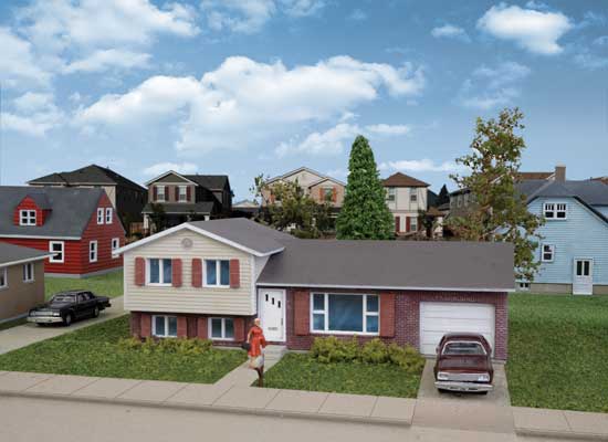 Walthers Split Level House (933-3840)