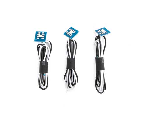 Walthers LED Small Building Light 3-Pack -- Cool White (949-4875)