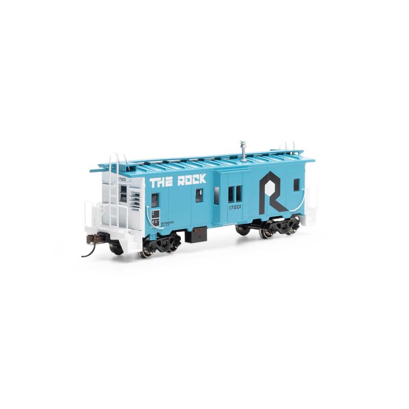 Athearn HO Bay Window Caboose, ROCK #17201 (ATH90327)