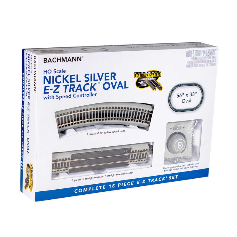 Bachmann HO EZ Track NS Oval w/Speed Control (BAC44551)