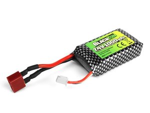 BlackZon Turbo Slyder Battery Pack (LiPo 7.4V, 1000mAh), w/T-Plug (BZN540223)