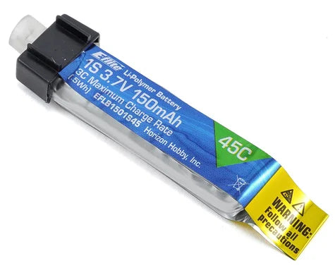E-flite 1S LiPo Battery 45C (3.7V/150mAh) EFB150S45)