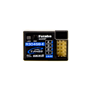 Futuba R304SB-E T-FHSS Telemetry System 4-Channel 2.4GHz Micro Receiver, for Electric only (FUT01102180-3)
