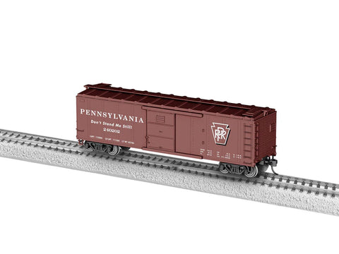 HO 40' Steel Flat-End Boxcar - Pennsylvania Railroad #240202