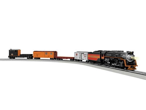 Lionel HO Berkshire Steam Freight Set LionChief Sound and Control Southern Pacific 2-8-4, 4 Cars, FasTrack Oval, Power Pack, Controller (LNL2361010)