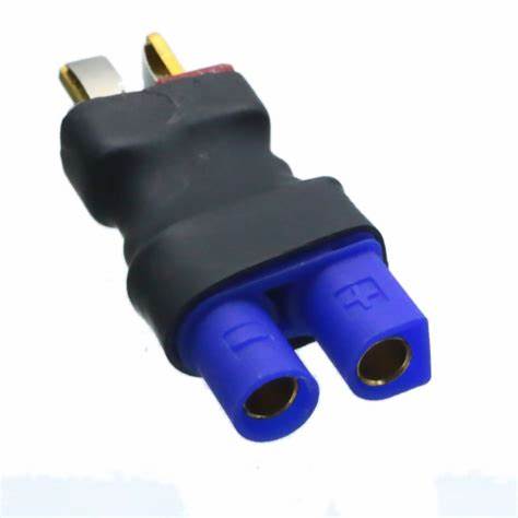 Hamilton Hobbies MALE T PLUG TO EC3 FEMALE (1) (HAM06906)