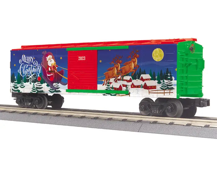 MTH O BOX CAR - CHRISTMAS (SANTA) CAR NO. 2023 (LNL3071154)