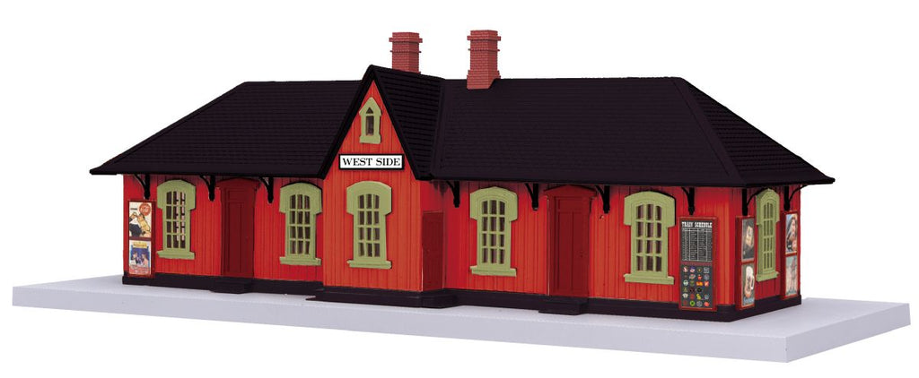 RailKing O West Side Country Passenger Station (MTH3090643)