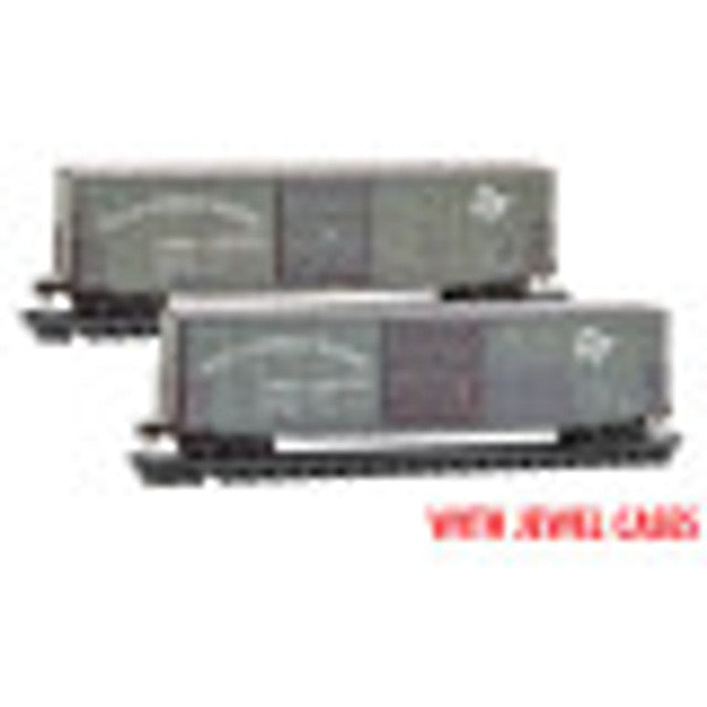 Micro-Trains Line -N Gulf Mobile & Ohio 50' Box Car - weathered N Scale (MTL98305082)