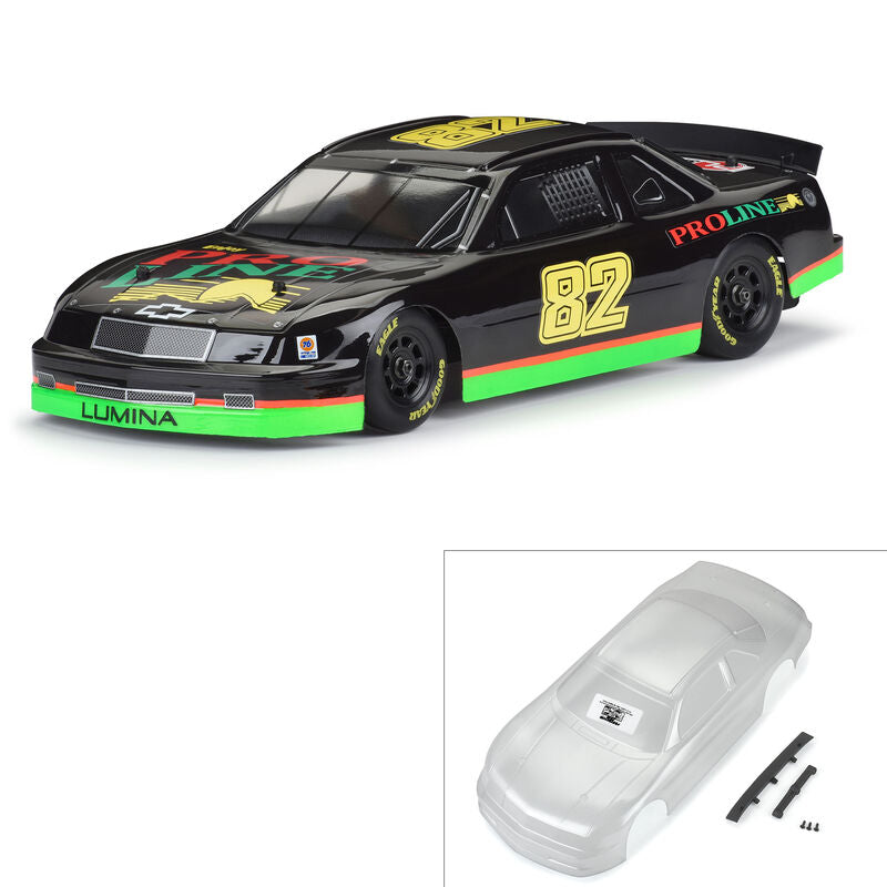Pro-Line 1/12 Pre-Cut 1990 Chevy Lumina Clear Body: Losi NASCAR (PRO370917)