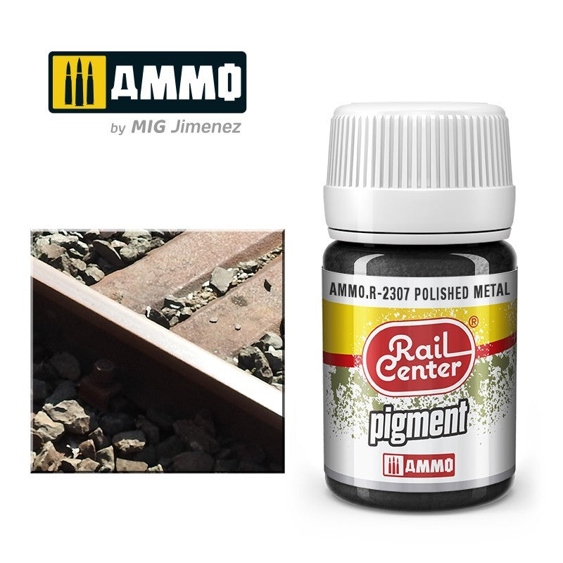Ammo Pigment Polished Metal (35 mL) (AMMO.R-2307)