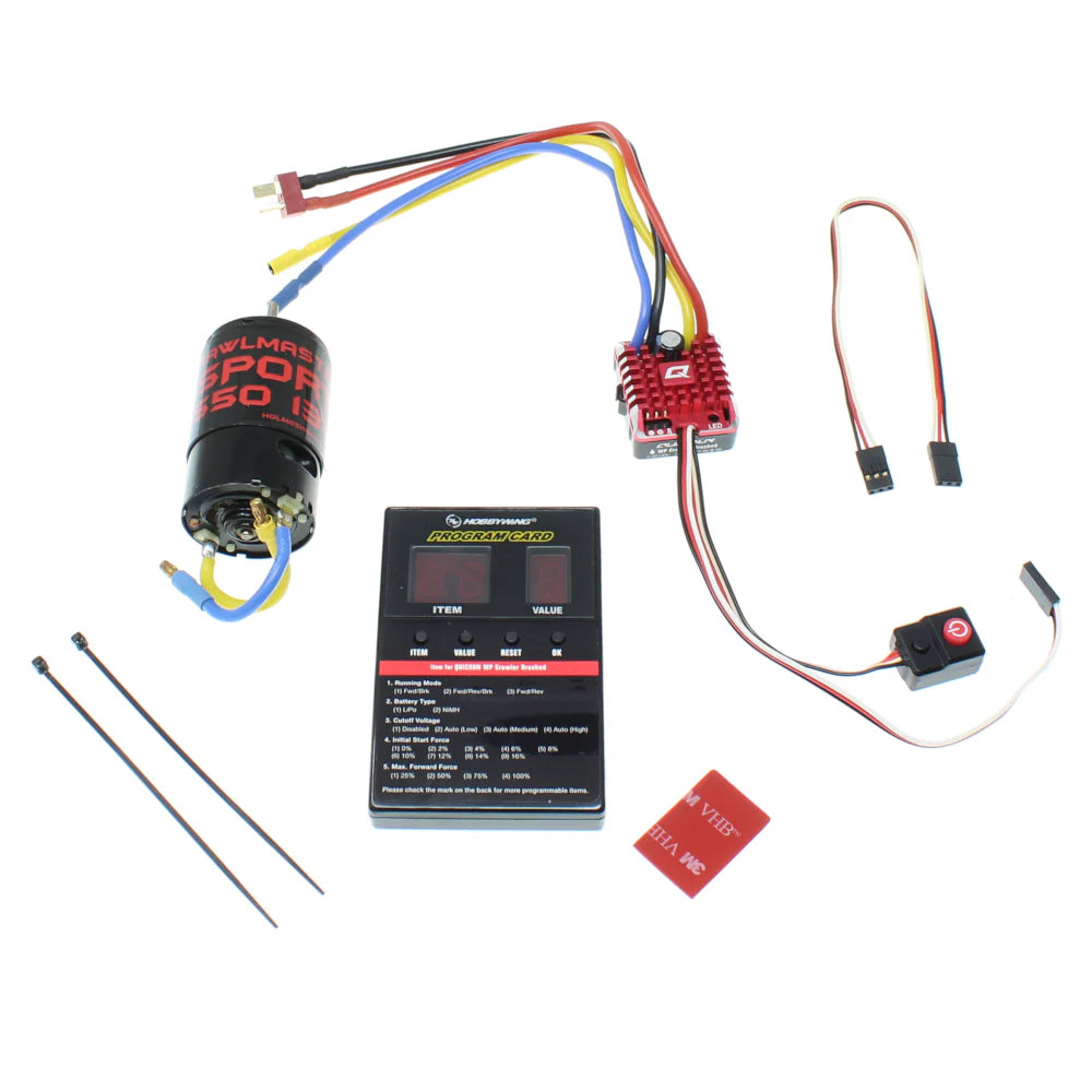 REDCAT HOBBYWING QUICRUN 1080 ESC W/ Holmes 13T 550 COMBO (1SET) ( RER32128)