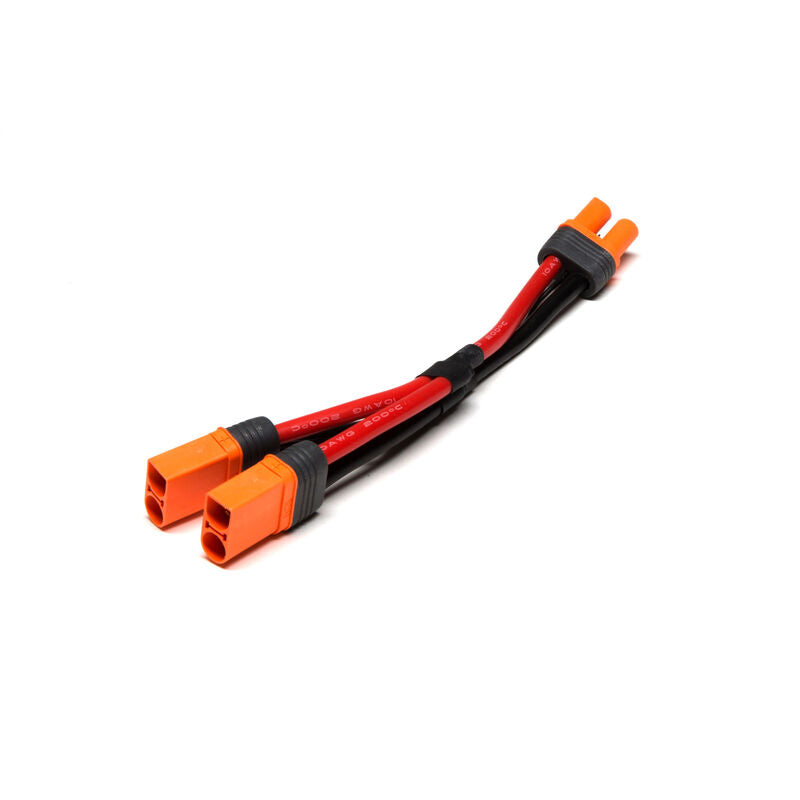 Spektrum RC IC5 6" Battery Parallel Y-Harness Connector (SPMXCA509)