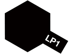 Tamiya Lacquer Paint LP-1 Black 10ml Bottle (TAM82101)