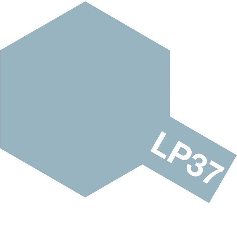 Tamiya Lacquer Paint, LP-37 Light Ghost Gray, 10 mL (TAM82137)