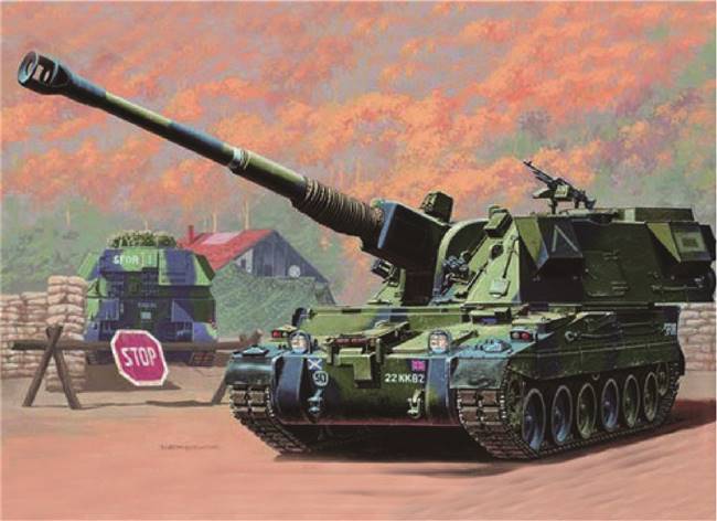 Trumpeter 1/35 Armor-British 155mmAS-90howitzer (TSM00324)