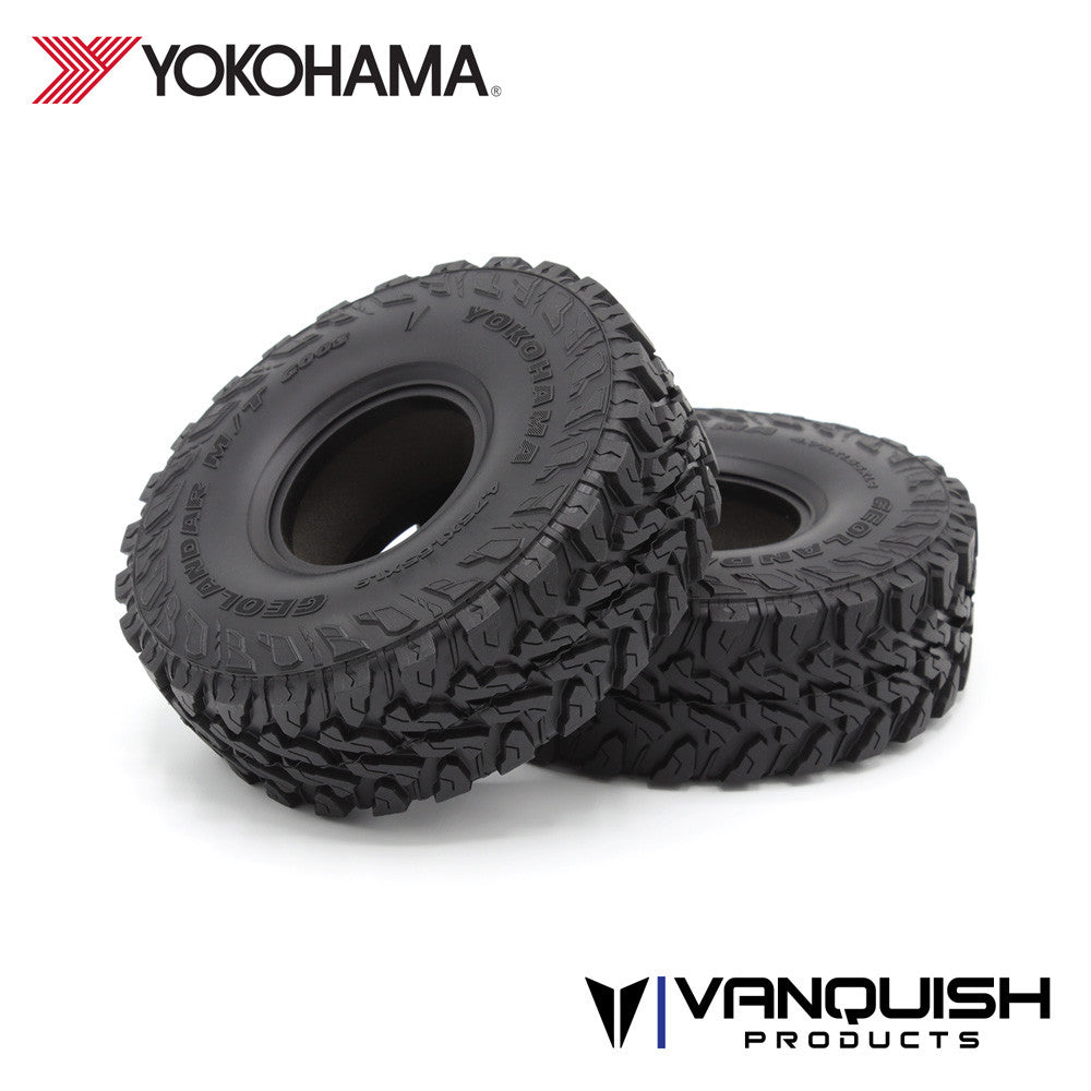 Vanquish YOKOHAMA GEOLANDAR M/T 1.9 TIRES (2) RED COMPOUND - 4.75" (VPS10105)