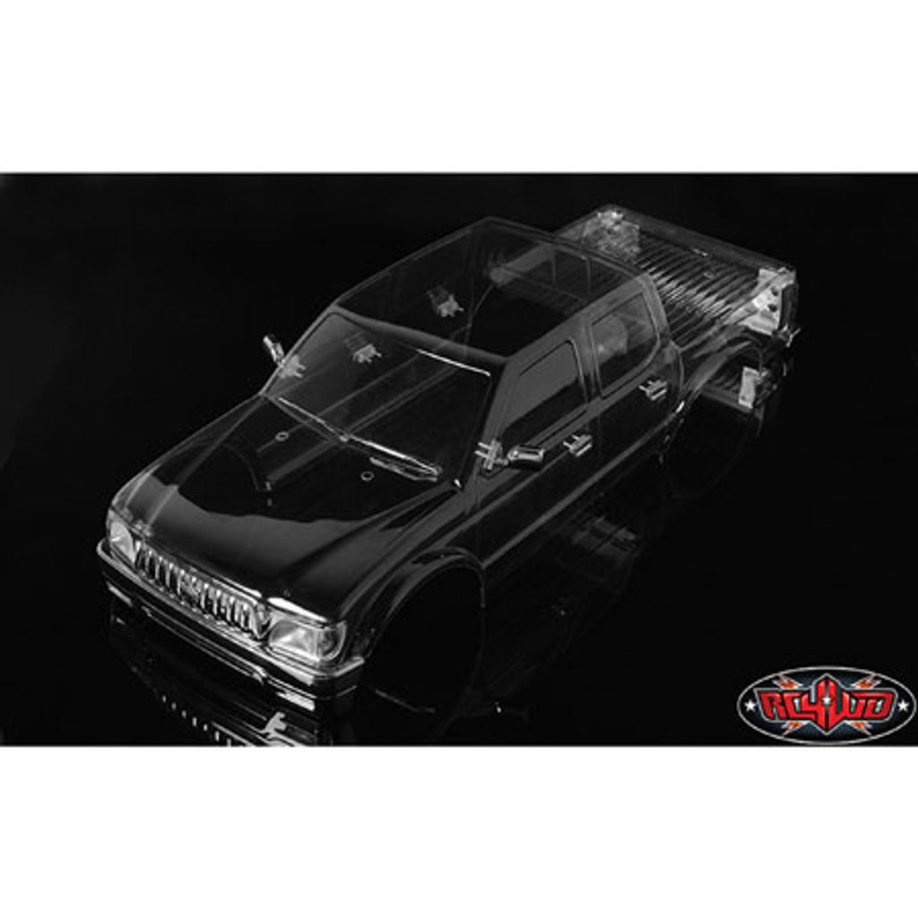 RC4WD 2001 Toyota Tacoma 4 Door Lexan Crawler Body (Clear) (313mm/12.3") (RC4ZB0169)