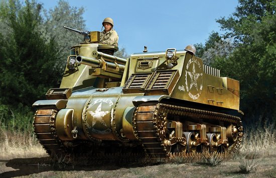 DML 1/35 M7 Priest Early Production Tank (DML6817)