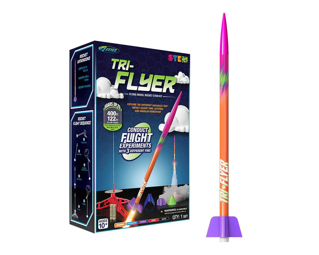 Estes Tri-Flyer Model Rocket STEM Starter Set (EST0647)