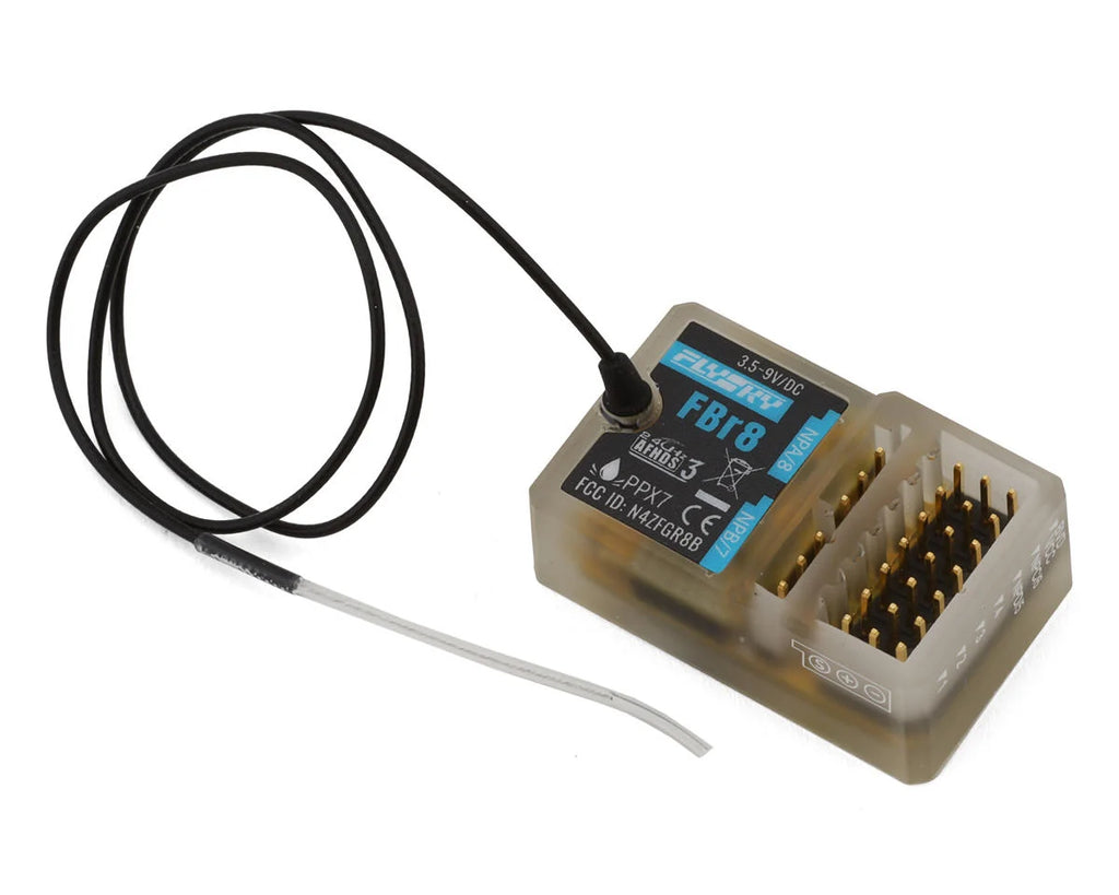 Flysky FBr8 Waterproof 8-Channel Receiver (Long Antenna) (FSY-FBR8)