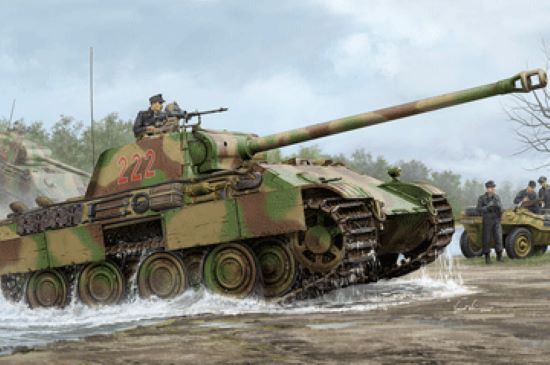 HobbyBoss 1/35 German Panther G Late Version Tank (HBO84552)
