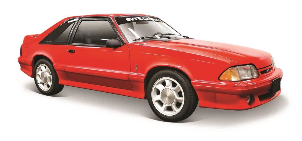 Maisto 1/24 1993 Ford Mustang SVT Cobra (Red) (MAI32906RED)