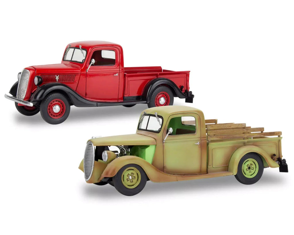 Revell 1/25 Scale 1937 Ford Pickup 2-in-1 Model Kit w/Surfboard (RMX85416)