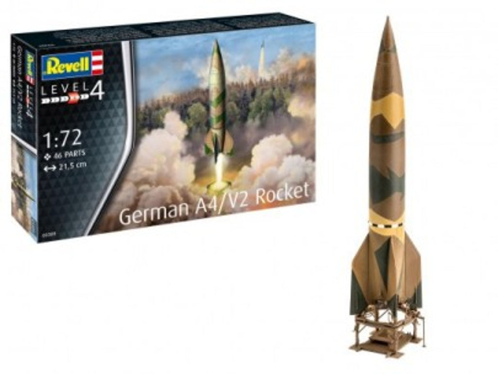 Revell German A4/V2 Ballistic Rocket 1/72 (RVL3309)