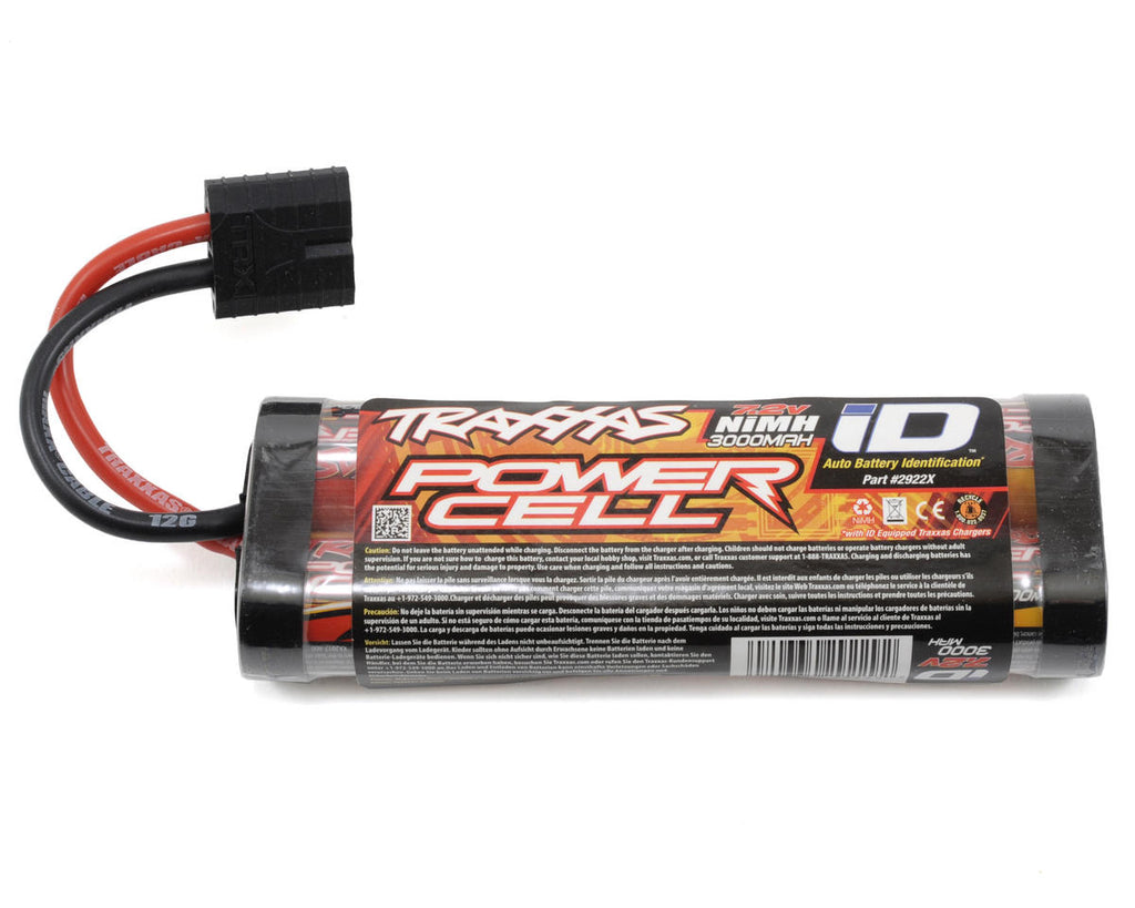 Traxxas Power Cell 6-Cell Stick NiMH Battery Pack w/iD Connector (7.2V/3000mAh) (TRA2922X)
