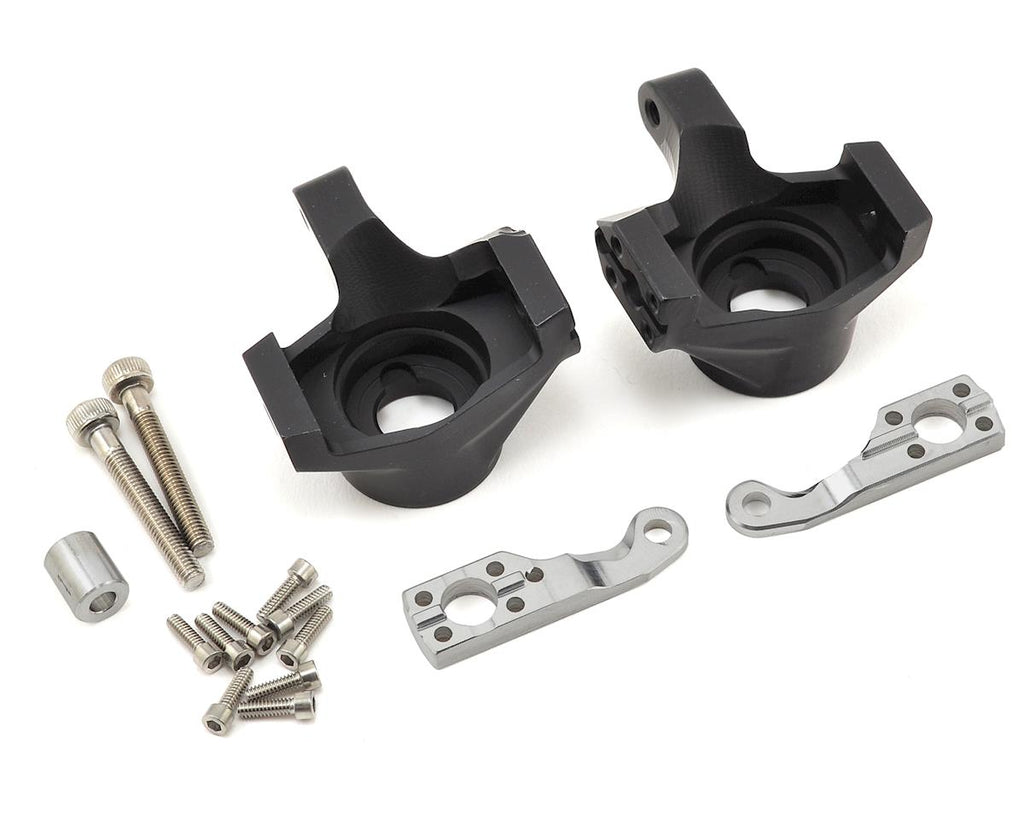 Vanquish Products Axial SCX10 II Steering Knuckles (Black) (VPS02900)