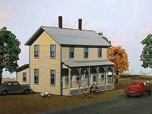 Farmhouse 2-story w/porch (152-640)