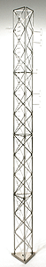 Radio Tower Style #2 - Kit -- Parallel Sides w/Antenna Detail-5" tall (176-608)
