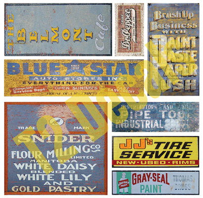 Ghost Signs #008 (721-OSGHOS008)