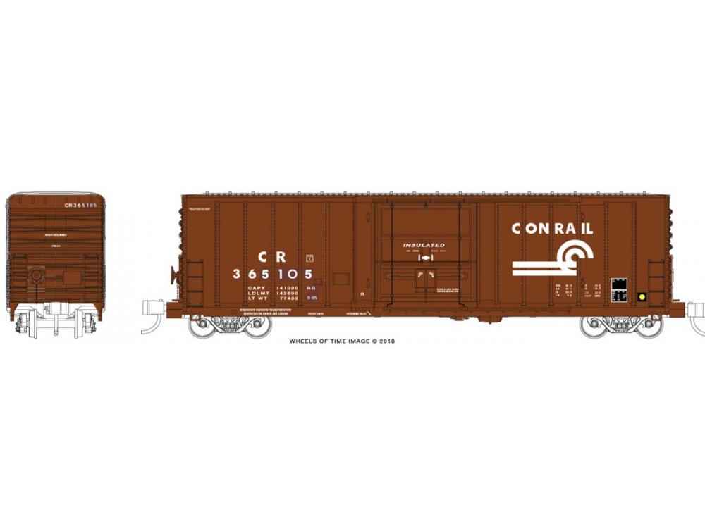 Conrail Class MDTS Exterior Post Insulated Box Car #360512 (80500000061171E)