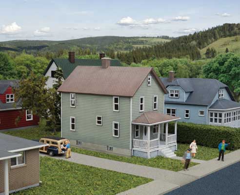 Walthers Two-Story Frame House Kit (933-3888)
