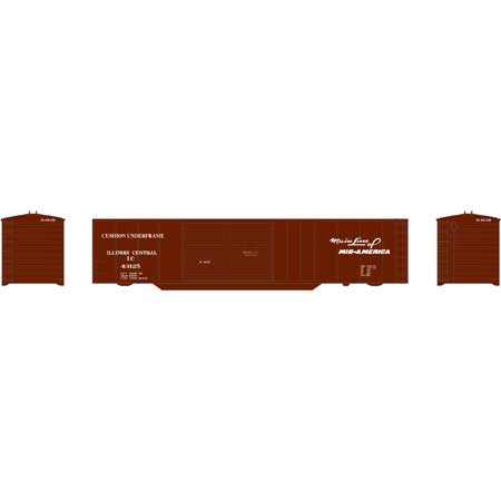 Athearn N 50' Double Sliding Door Box, IC #43125 (ATH2786)