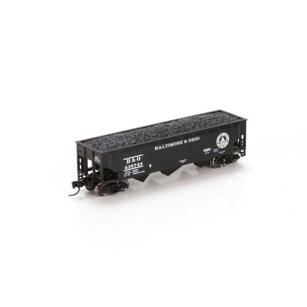 Athearn N 40' 3-BAY OFFSET HOPPER W/LOAD, B&O #435748 (ATH6561)