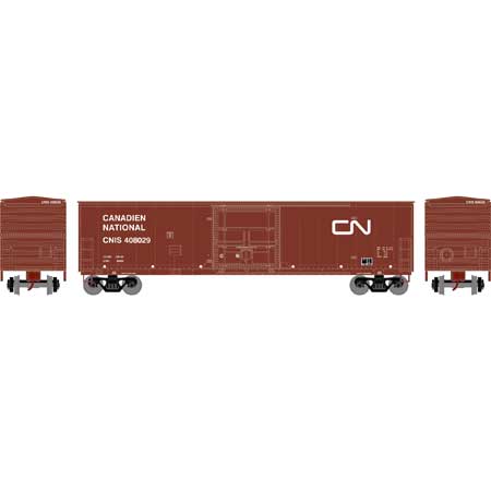 Athearn HO RTR 50' Superior Plug Door Box, CN #408029 (ATH71036)