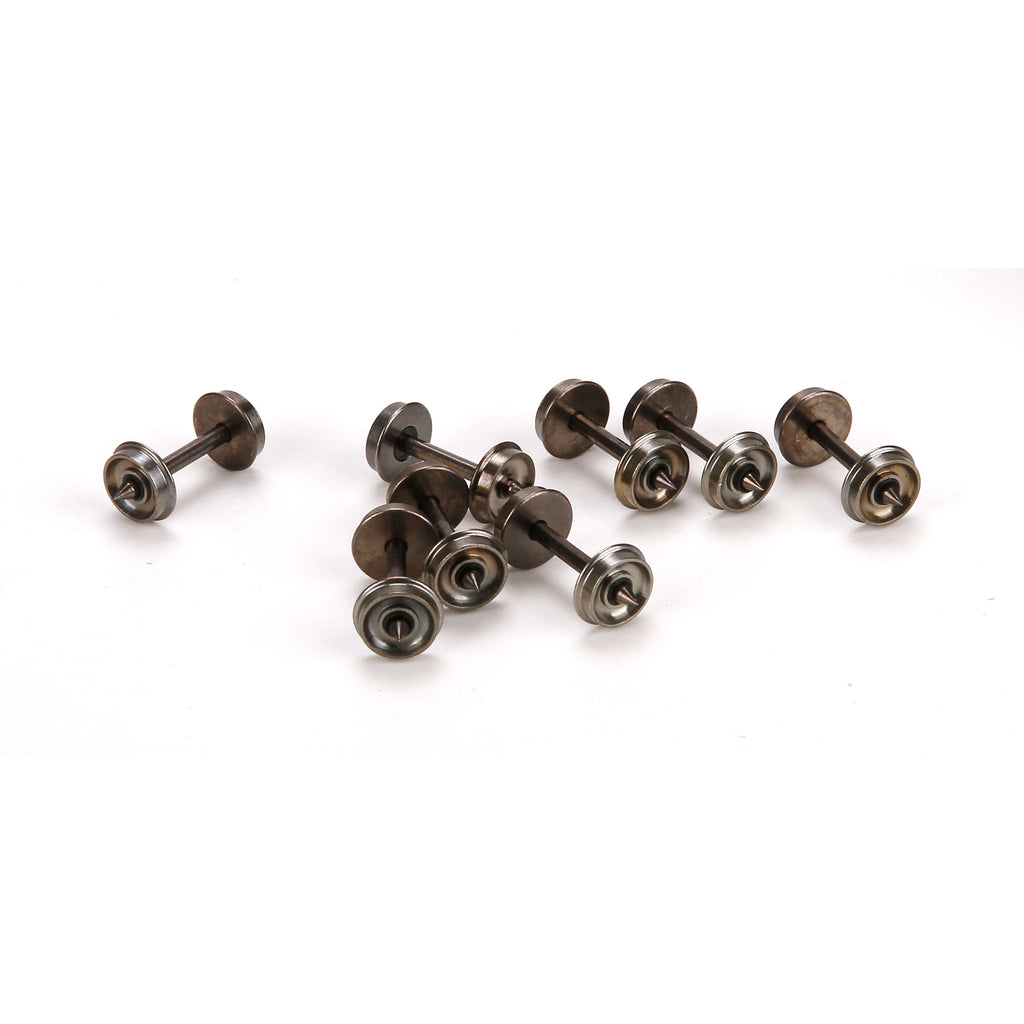Athearn HO 33" Metal Wheelset, Long Axle (8) (ATH90501)