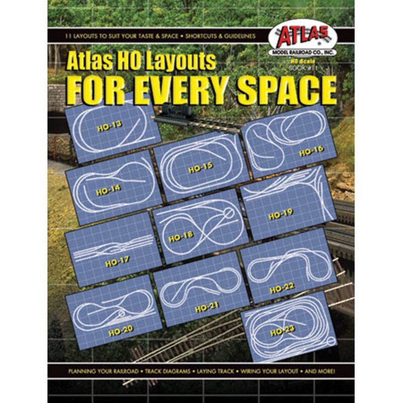 Atlas HO Layouts For Every Space (ATL11)